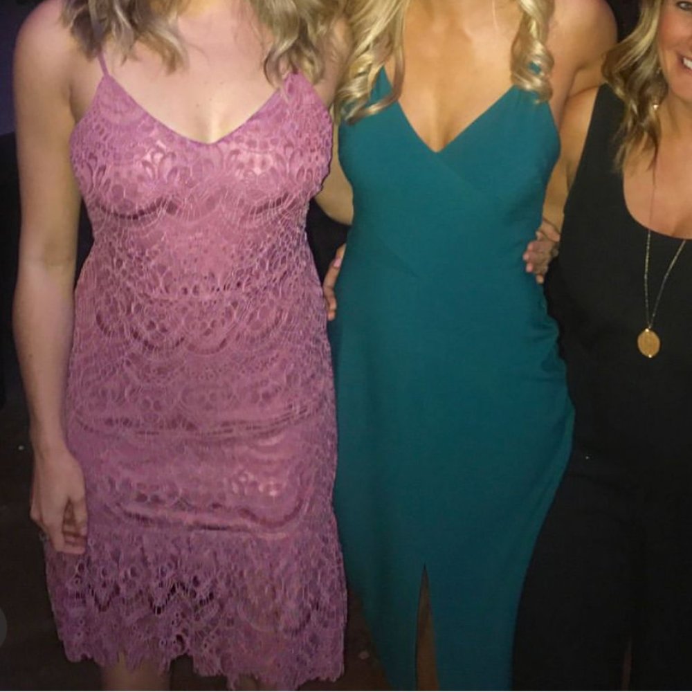 Pretty in Pink Lace Dress